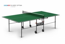 Стол теннисный Start line Olympic Optima GREEN с сеткой